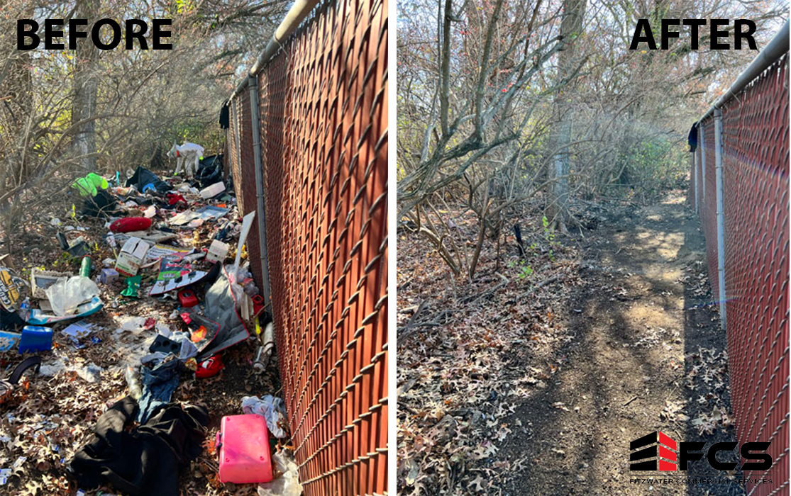 trash cleanup cincinnati oh before and after
